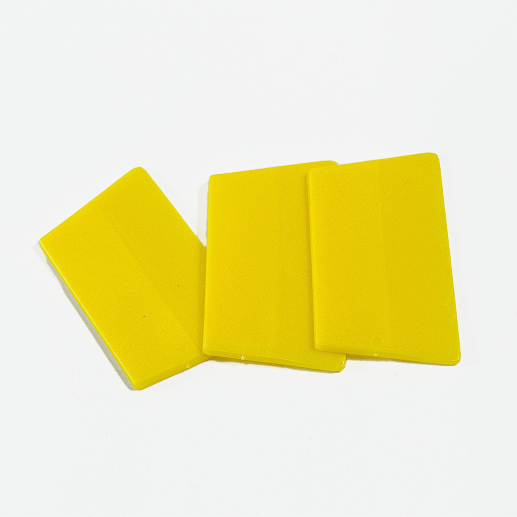 Ultra-thin Yellow squeegee