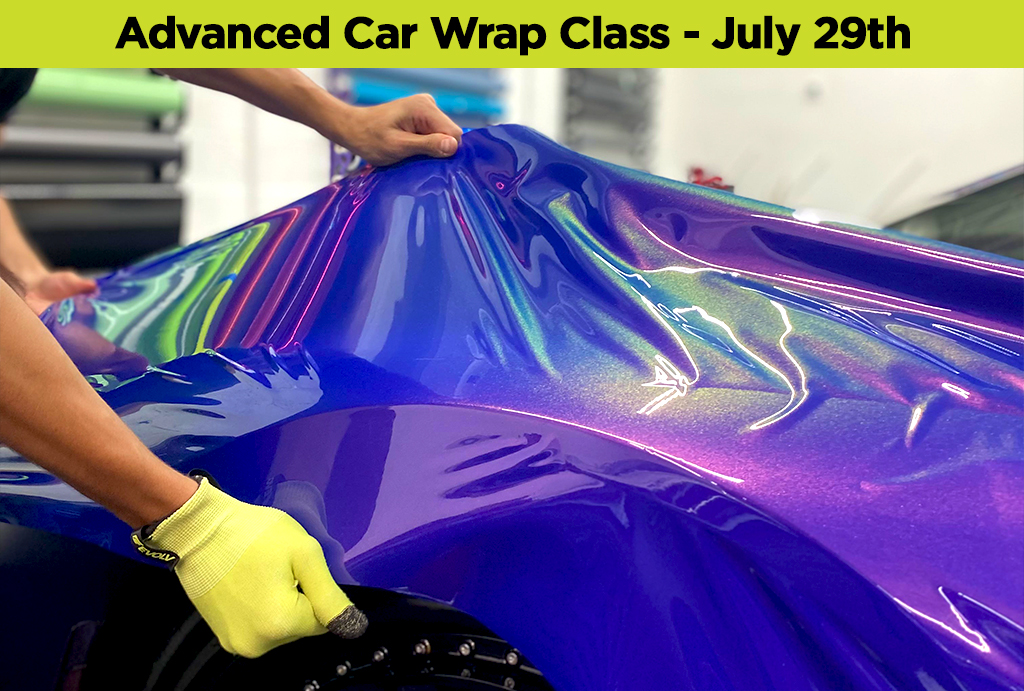Advanced Car Wrap Class
