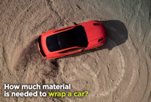 How Much Material Car Wrap